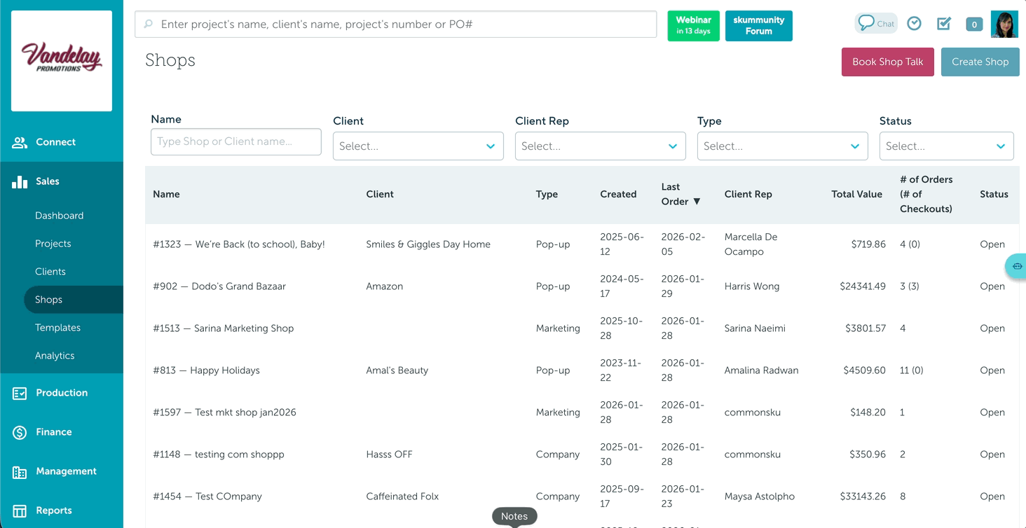 Help Shop A guide to your Shops tab