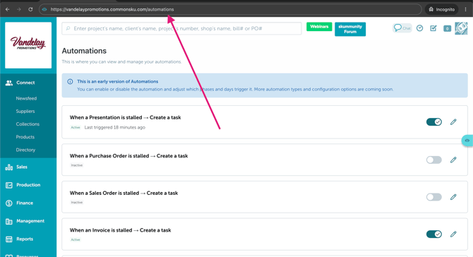 automationURL