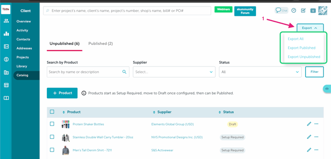 ExportYourCatalog