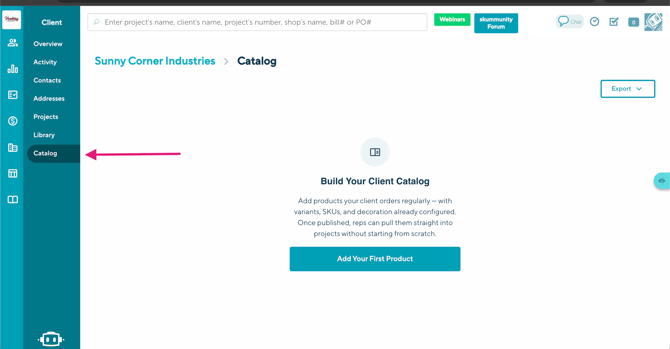accessingClientCatalog