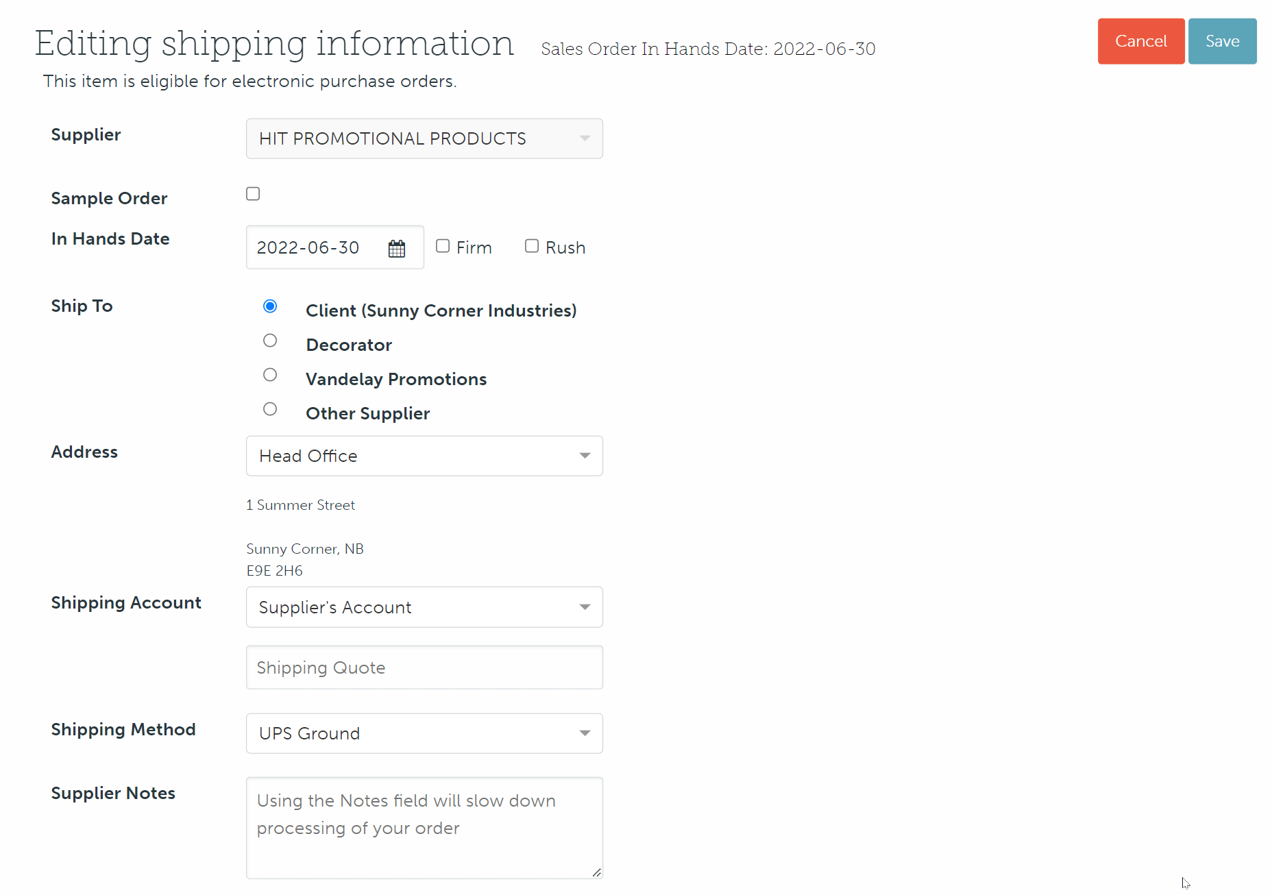 01_How to add, edit or remove a client_s shipping accounts numbers