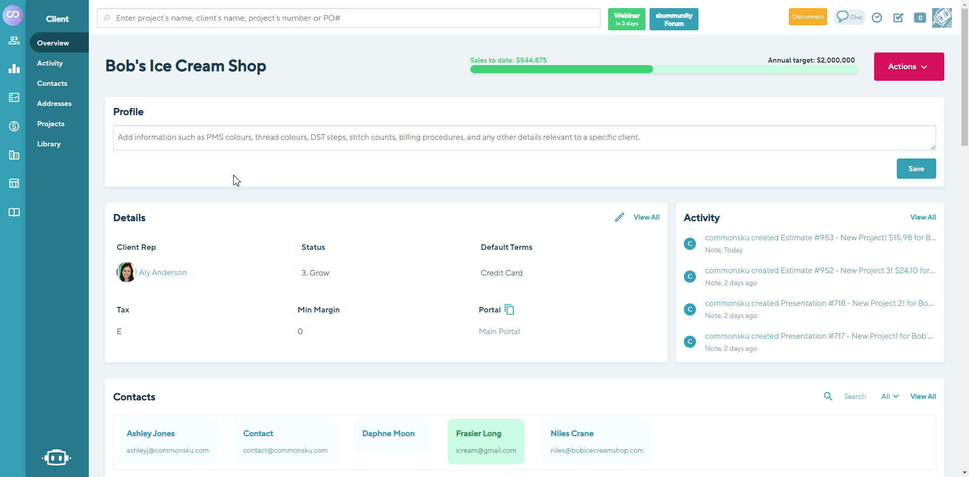 05_How to assign a client status