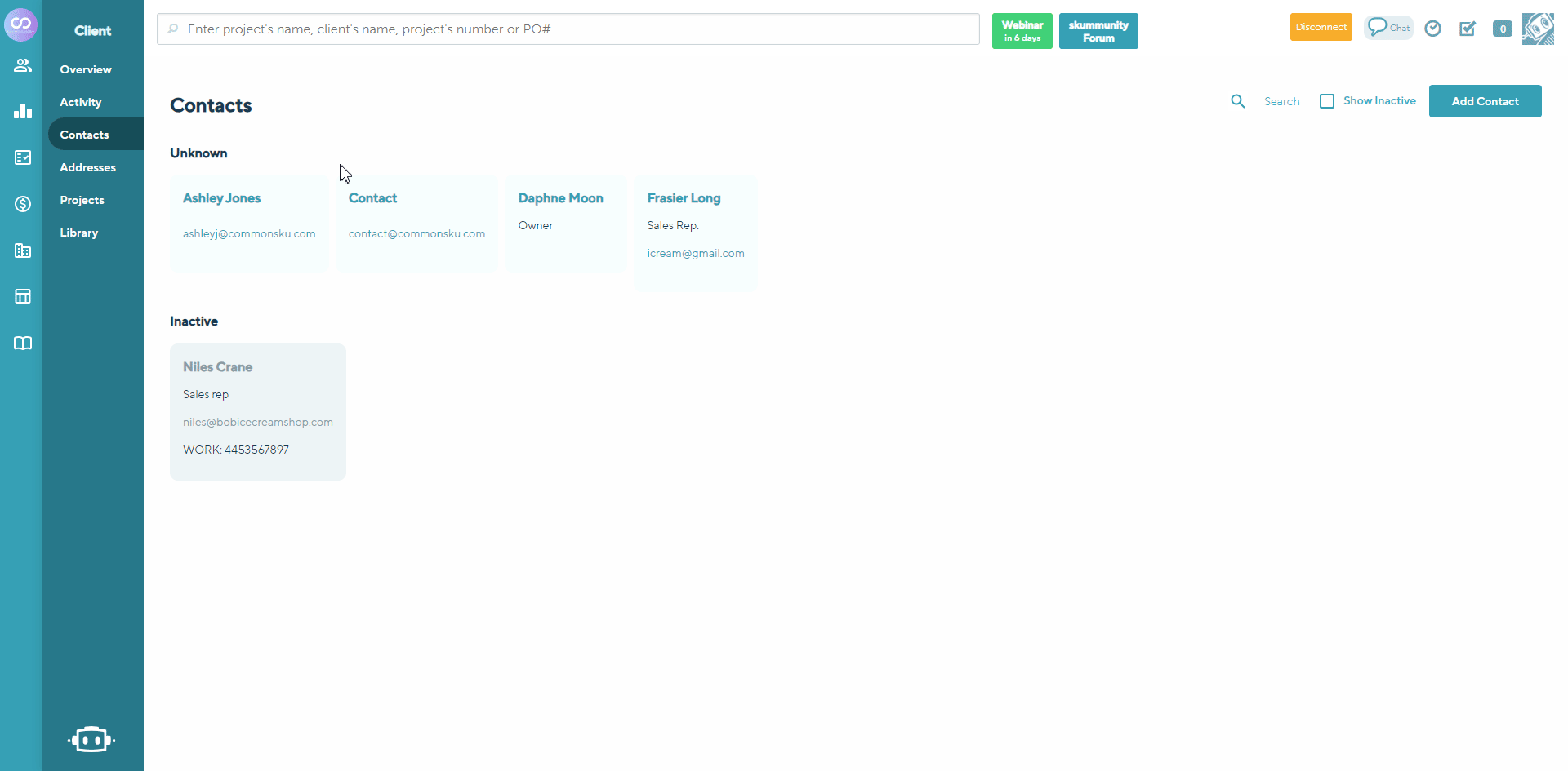 02_How to delete a client contact