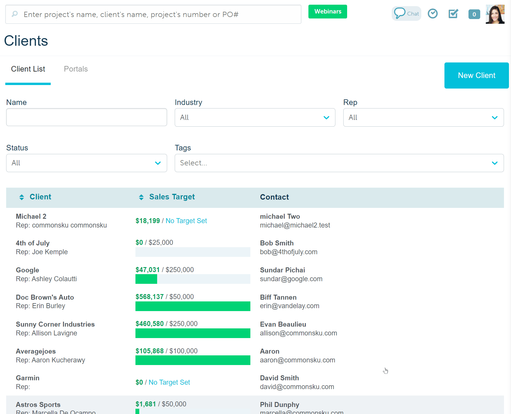 11_to set a clients tax through the Clients tab
