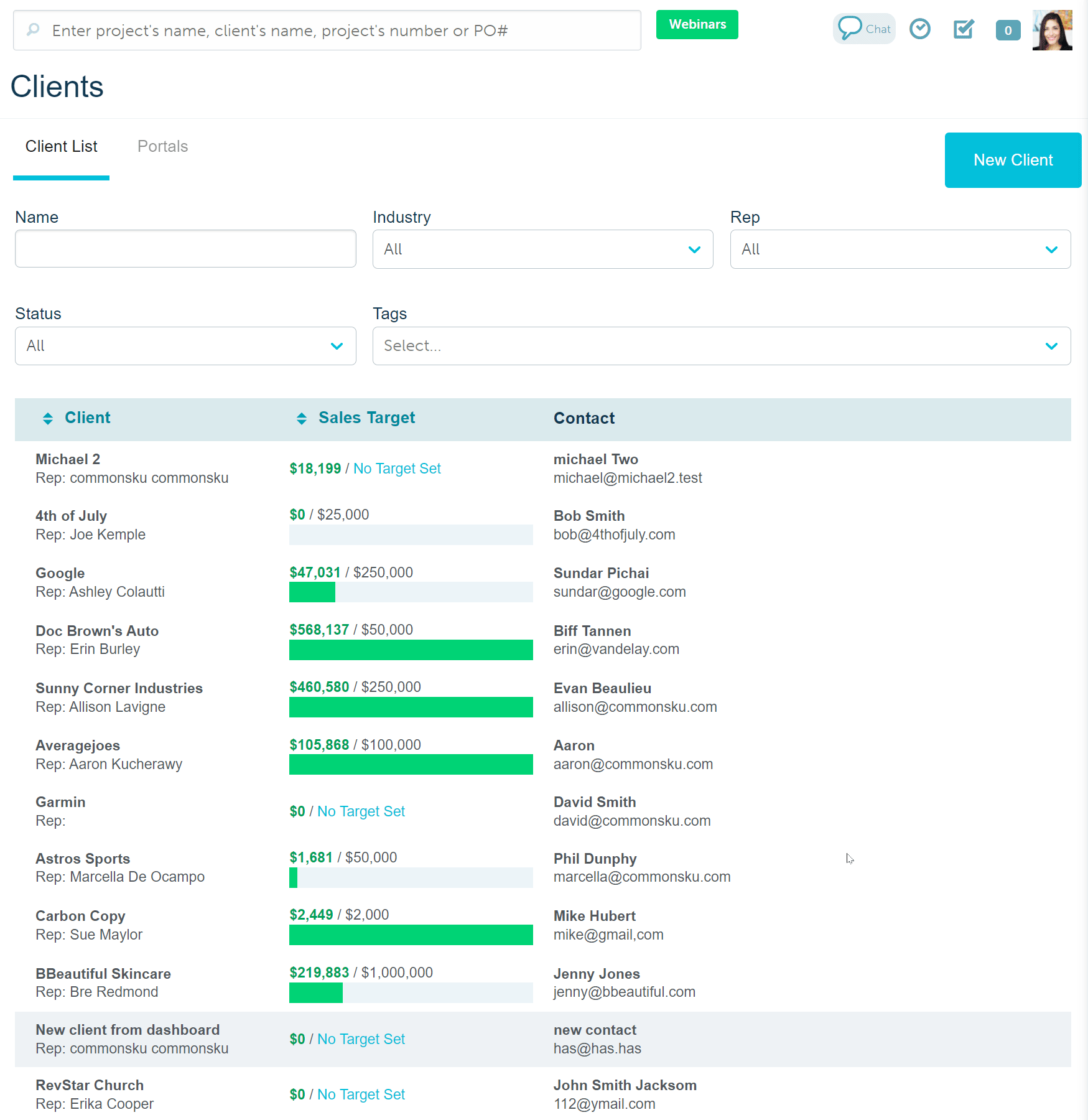 Client Details