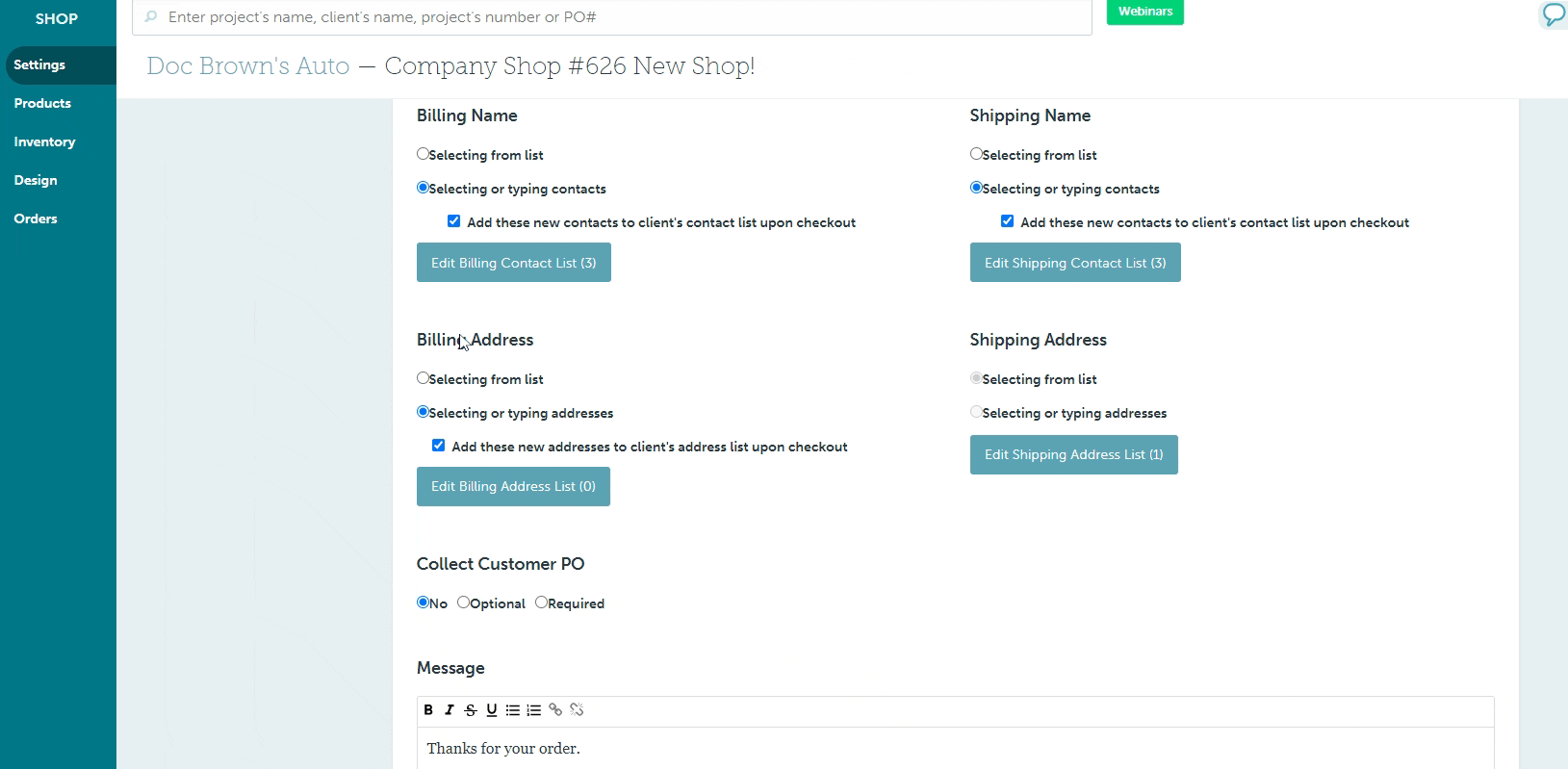 BillAddressSelectFromList
