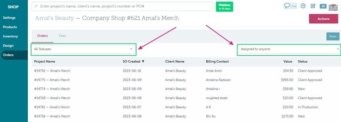 CompanyShopOrdersFilter