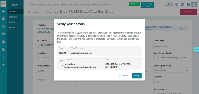 VerifyDomain