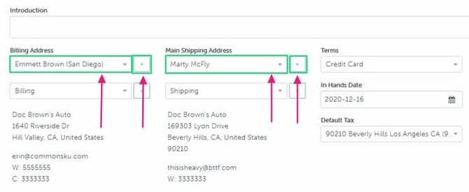 02_Client contacts and addresses