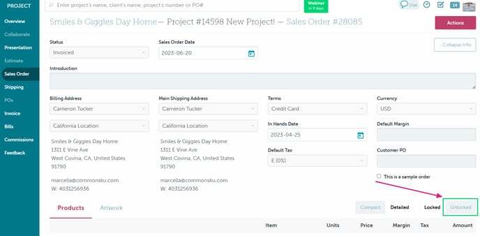 03_Why did my sales order invoice lock and how do I unlock it