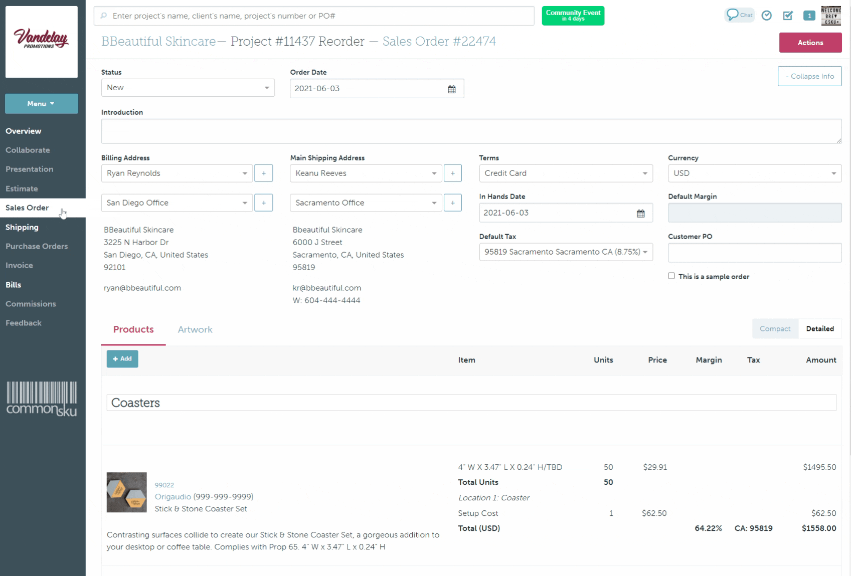 How to Create a Reorder