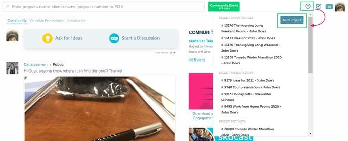 03_Create an estimate using your Most Recent icon