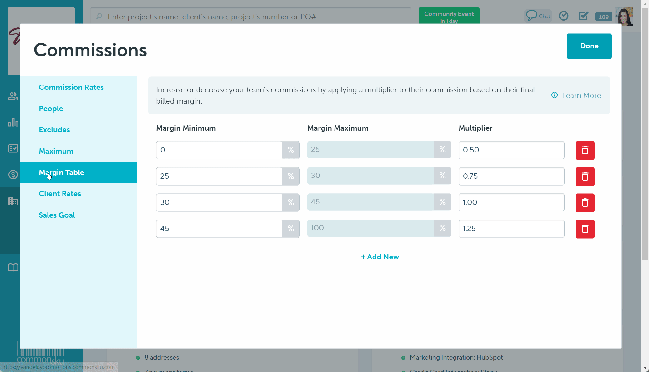 06_Step 5 - Create a Margin Table