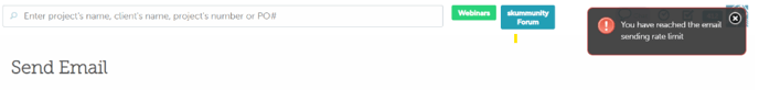 06_How many emails am I allowed to send at once through commonsku