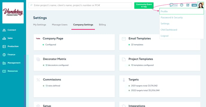 01_How to access your profile