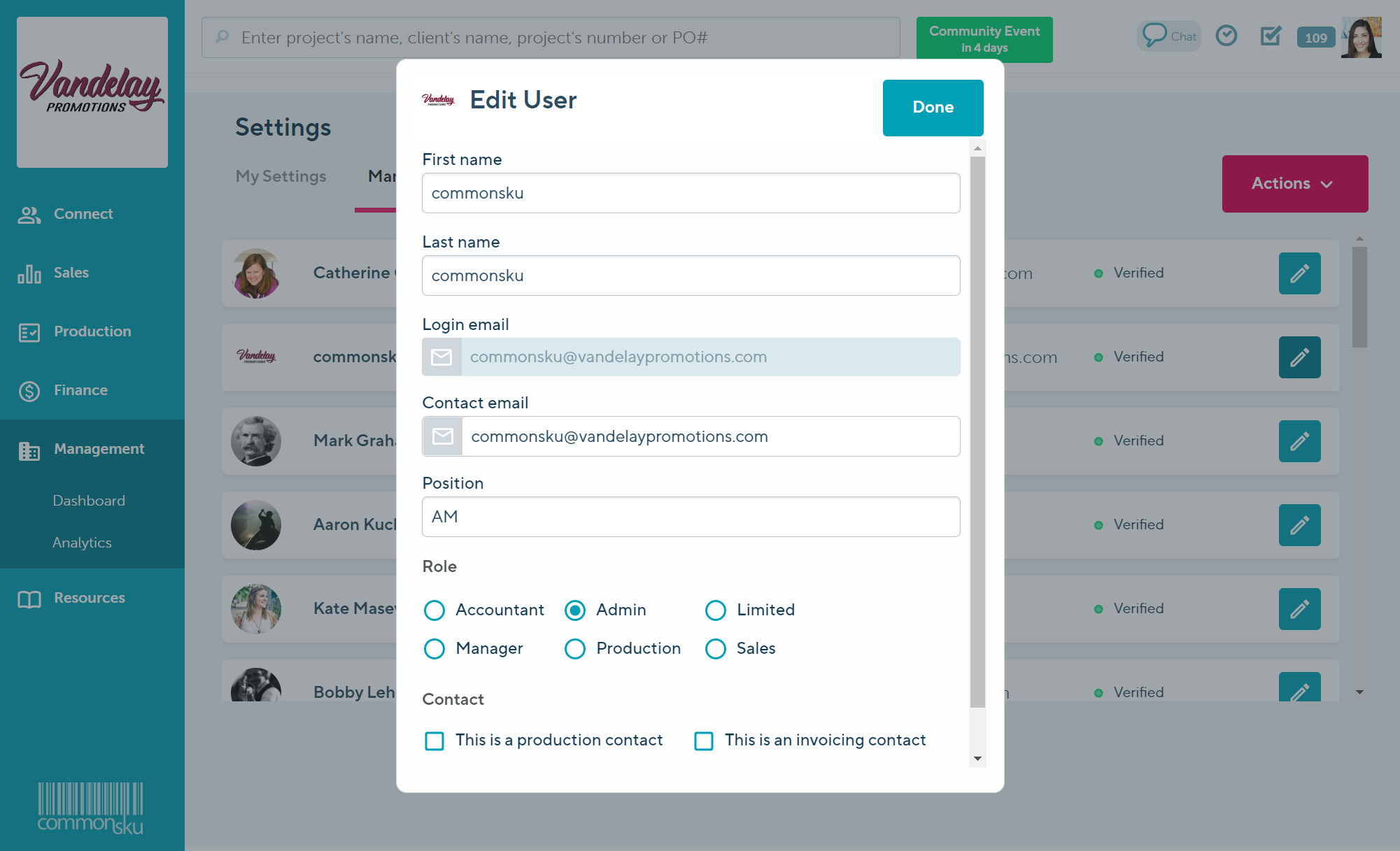 How to add, edit, and remove users
