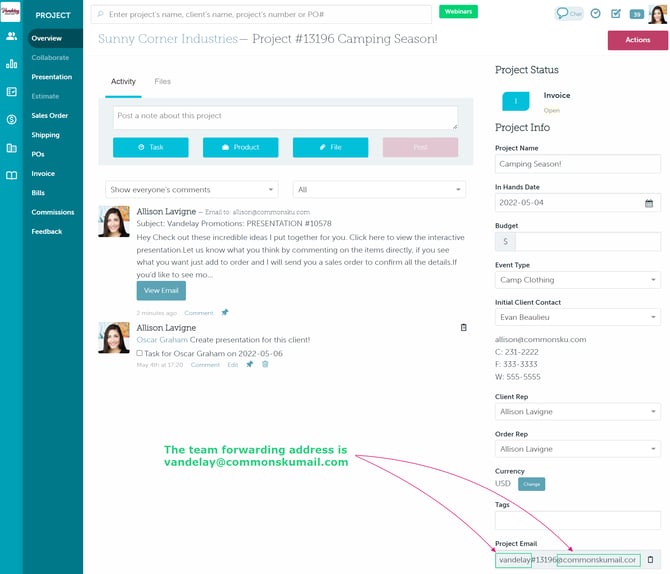 Where to find your forwarding address