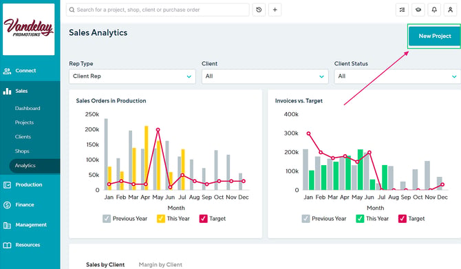 01_How to create a new project from your Sales Analytics-1