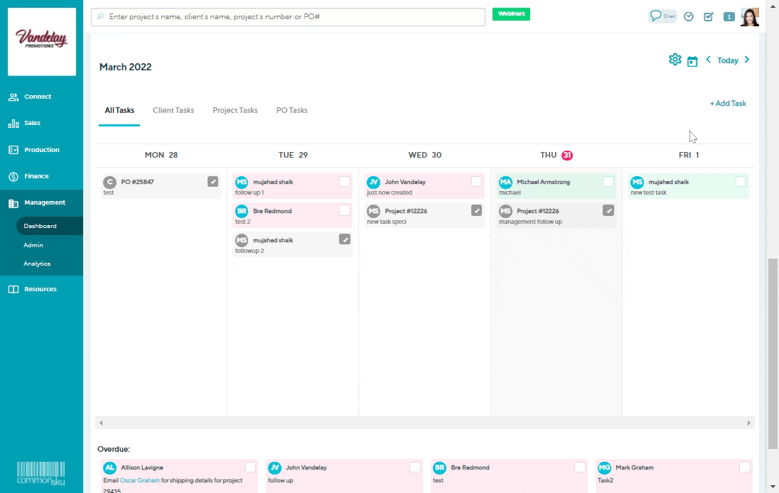 how to add a new task