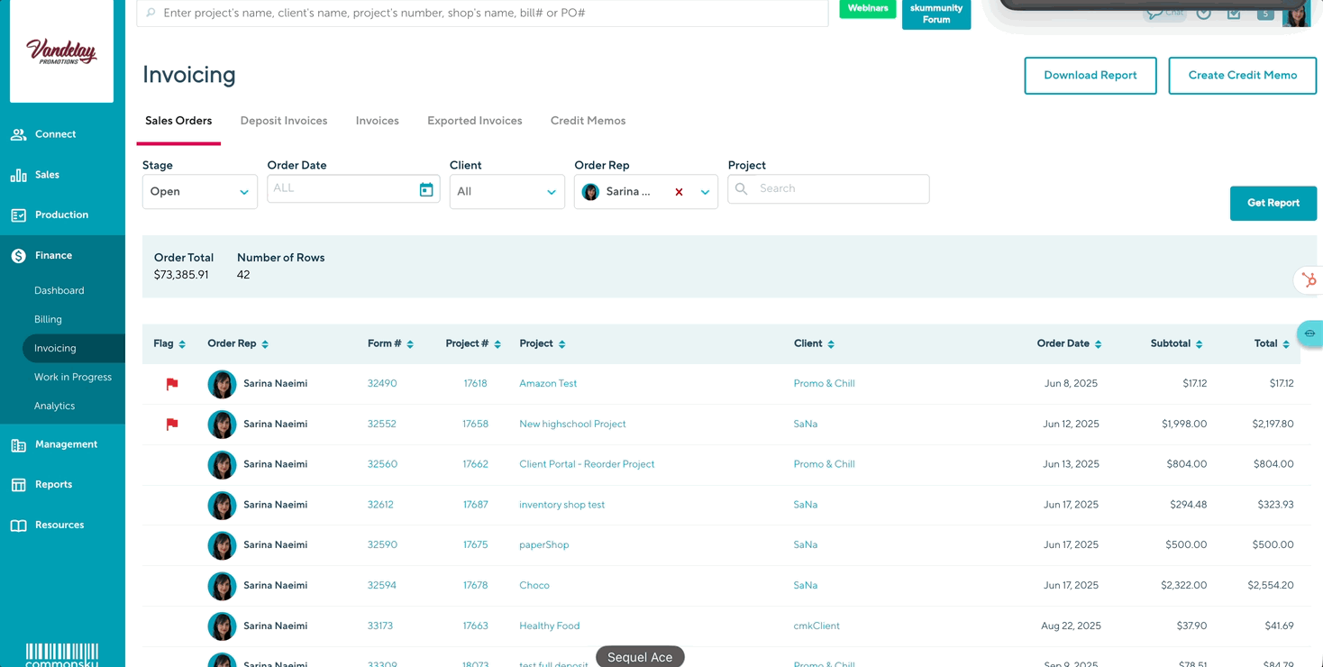 sortareport