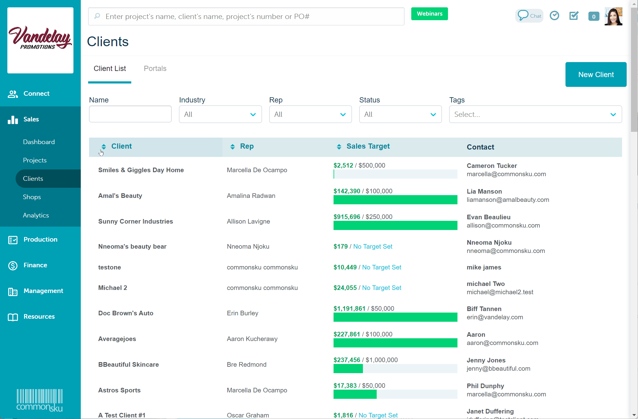 05_Assigning default payment terms to clients