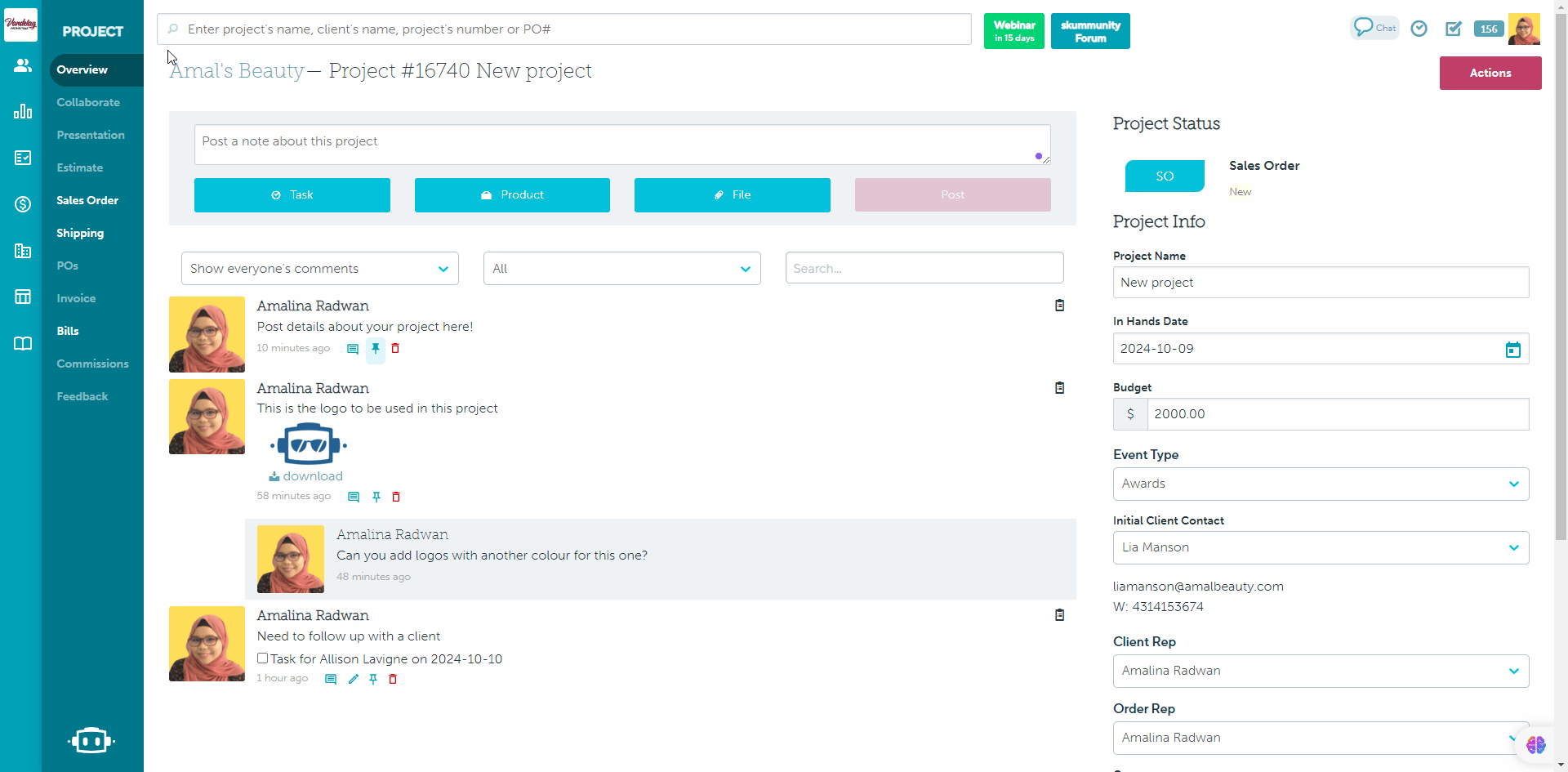 07_mentioning a team member