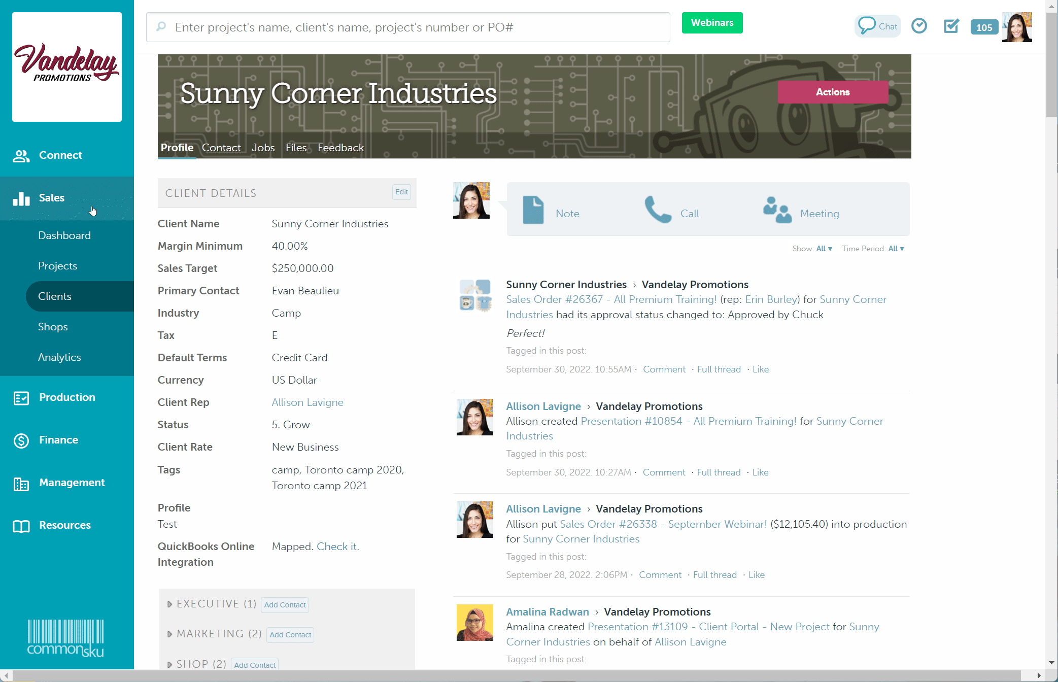05_How to add, edit or remove a clients shipping accounts numbers