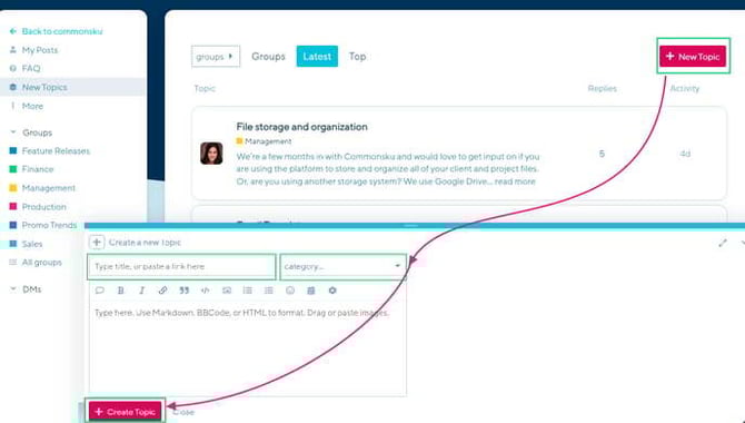 Skummunity forum 5-New topic
