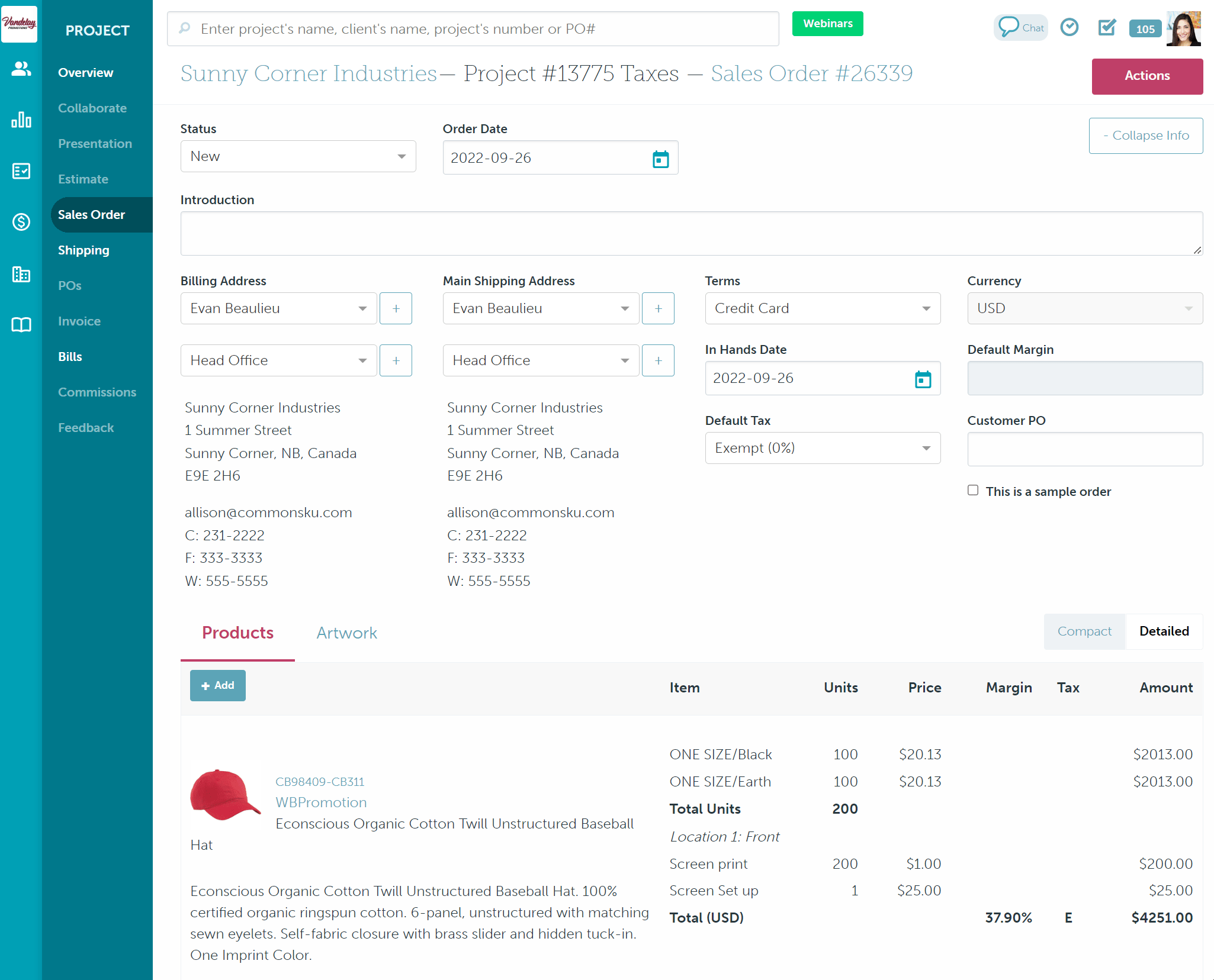 02_Apply the tax to an order, item, or service