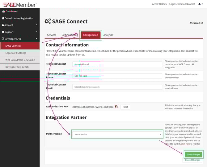 commonsku as an integration Partner