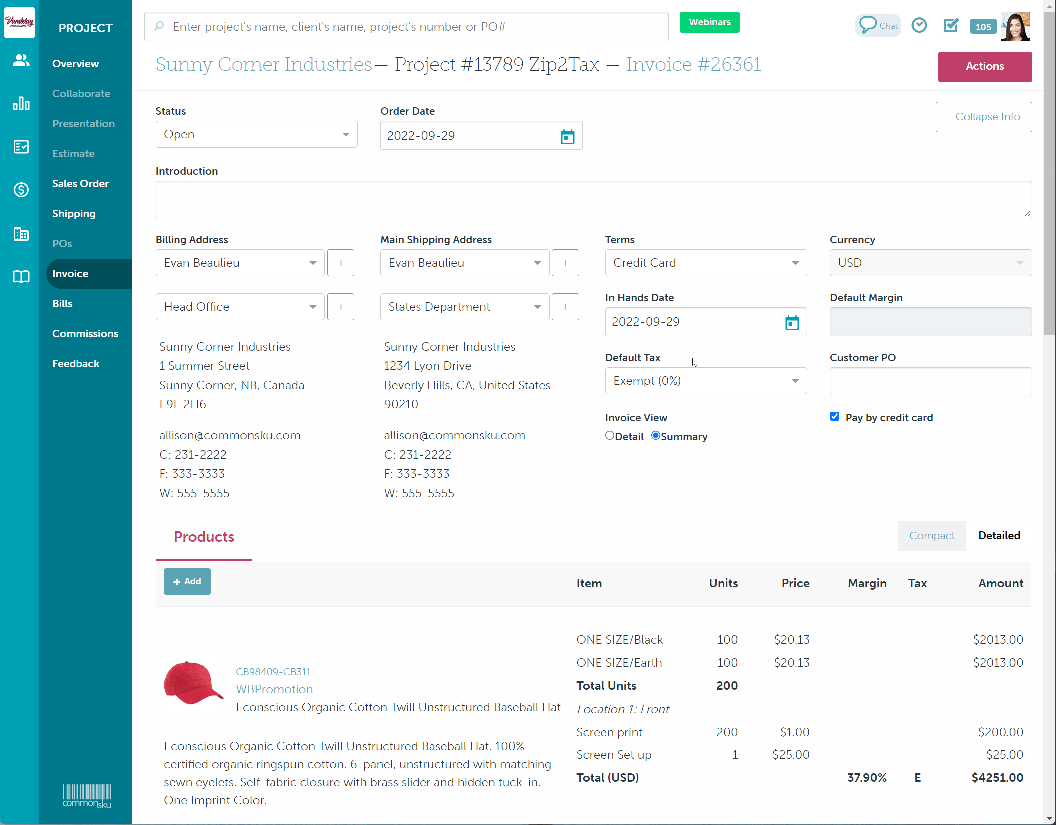 04_Remove or update the tax on an order
