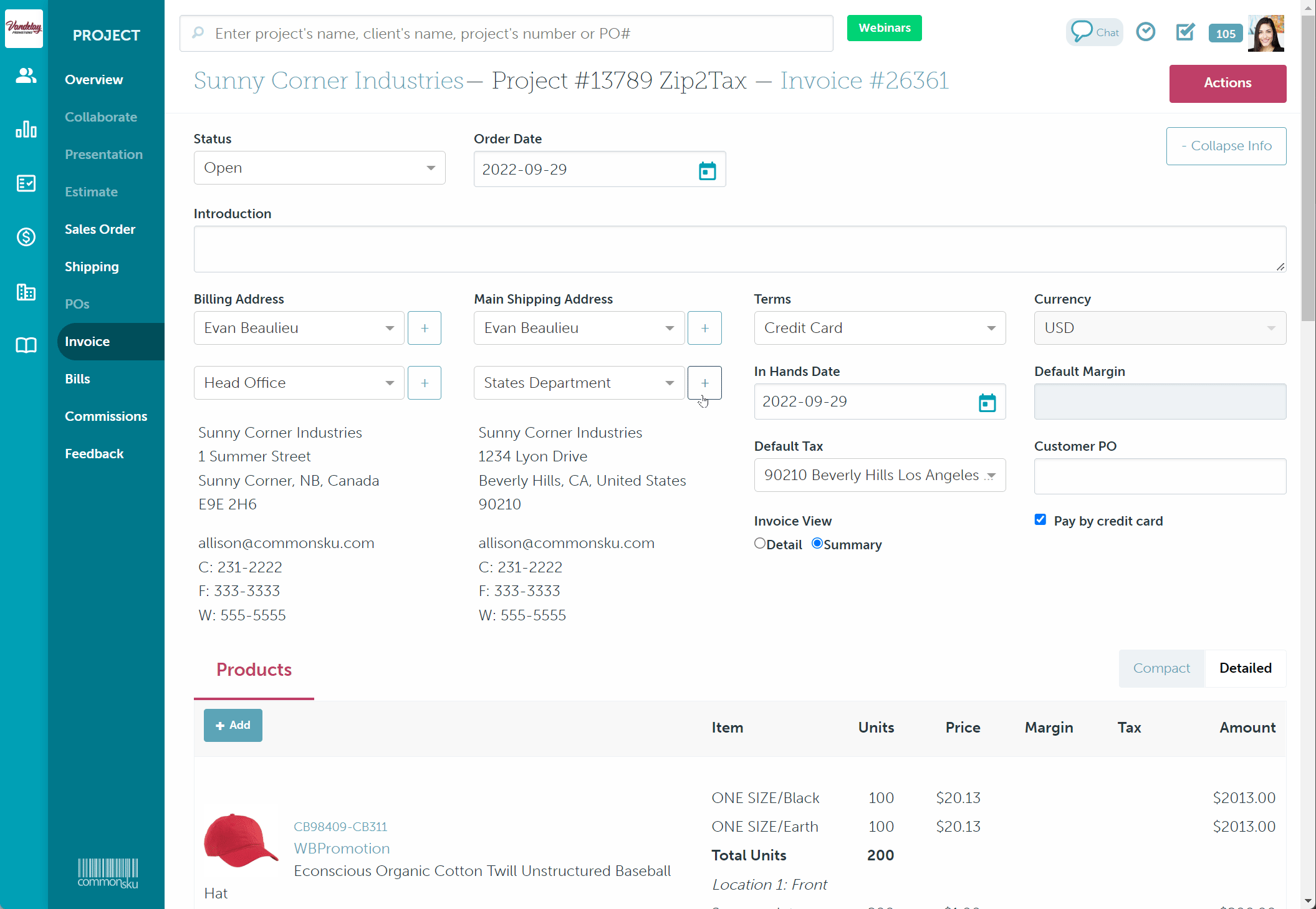 06_Remove or update the tax on an item or service