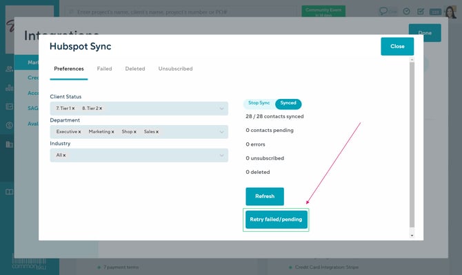 06_To sync failed contacts