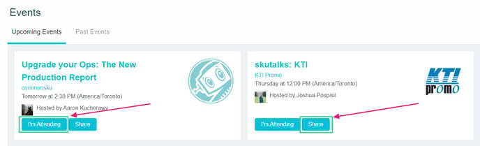 What are community events 4-Imattending