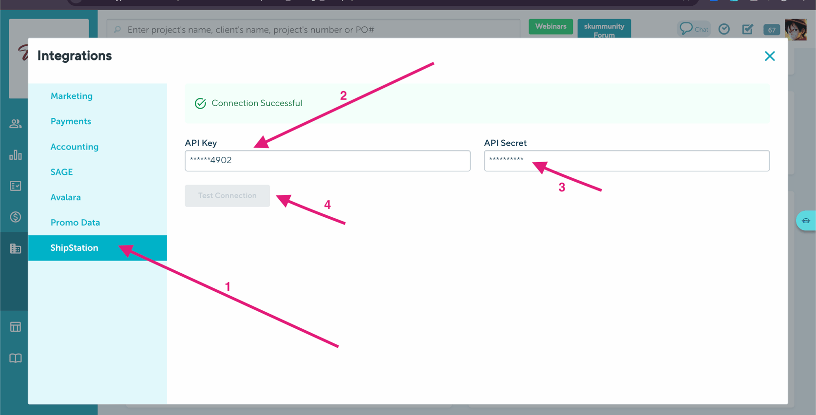 ShipStation Integration in commonsku